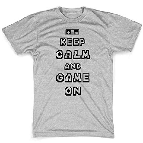 Youth Keep Calm Game On Shirt Funny Tshirts Video Game Shirt Etsy