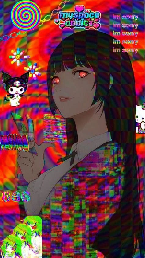 Trippy Anime Wallpapers Top Free Trippy Anime Backgrounds Wallpaperaccess