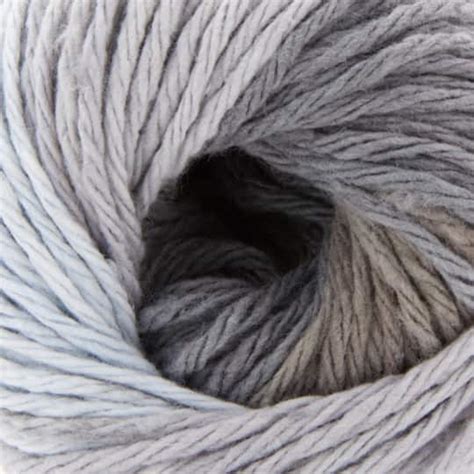 Capri Eco Cotton Stripe Yarn By Loops And Threads Eco And Natural Blend