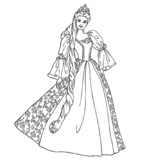 There is a concert of barbie drawings to color, so discover the star inside of you and let it shine! 8 Printable Barbie Princess Coloring Pages >> Disney ...