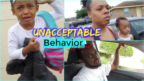 Unacceptable Behavior😡 Mommyandkailyn Youtube