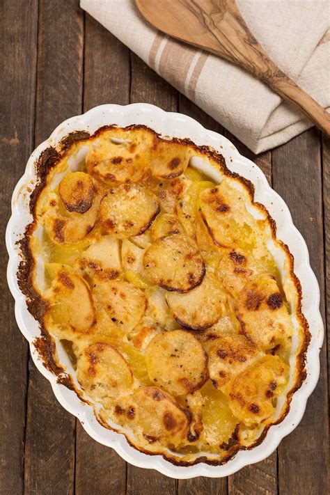 This Recipe For Classic Oven Baked Scalloped Potatoes Is A Tried And