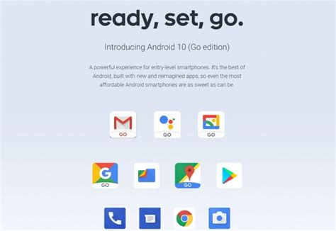 Android 10 Go Edition Brings Improved Security And Speed For Entry