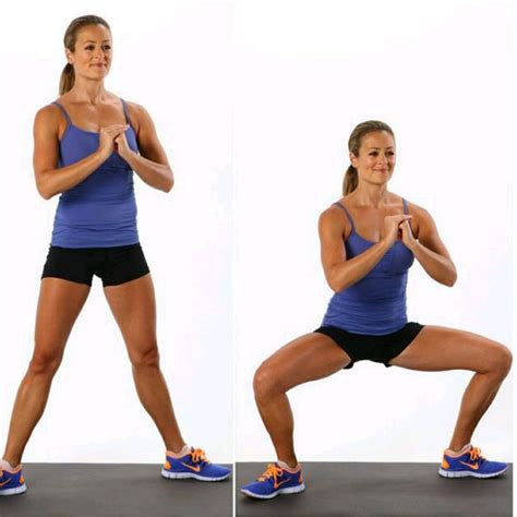 Wide Squats Exercise How To Workout Trainer By Skimble