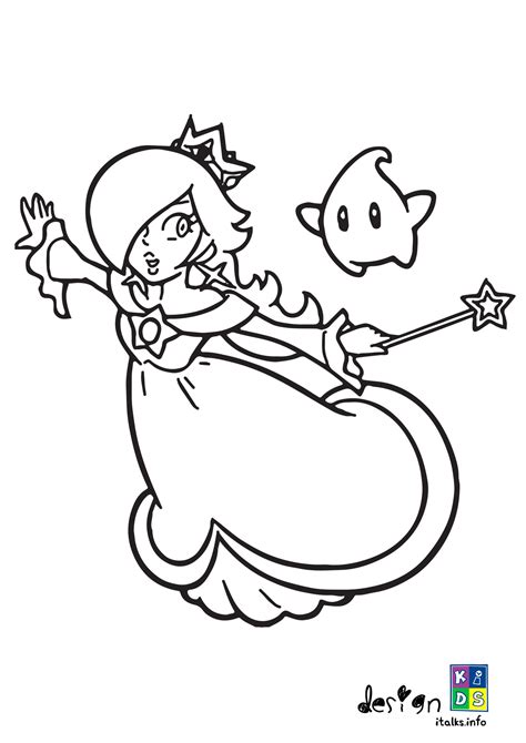 Princess Peach Mario Odyssey Coloring Pages