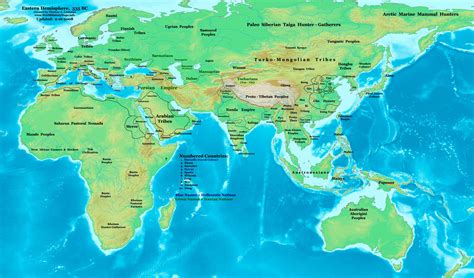 World Map 335 Bc World History Maps
