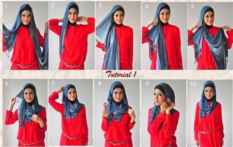 hijab styles step by step 7 k4 craft