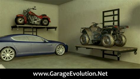 Motorcycle Lift For Garage Storage Tutorial Pics