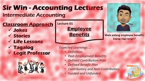 Lecture 01: Employee Benefits Accounting. [Intermediate Accounting