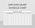 Employee Salary Schedule Chart Excel Template And Google Sheets File ...