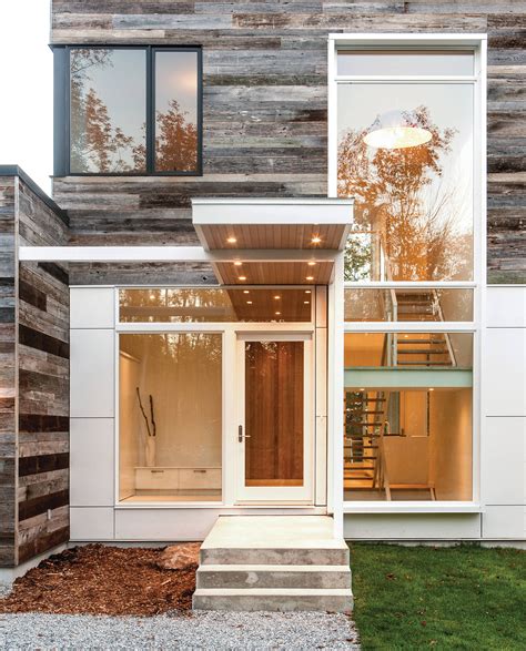 16 Enchanting Modern Entrance Designs That Boost The