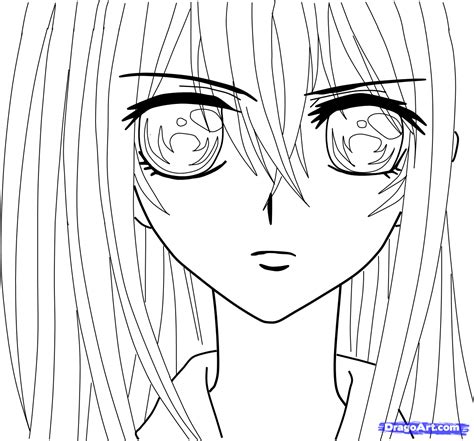 Anime Vampire Coloring Pages 191 File Svg Png Dxf Eps Free