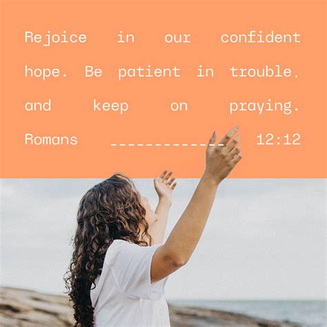 Romans 1212 Be Joyful In Hope Patient In Affliction Faithful In