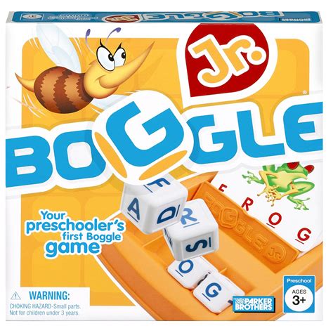 Boggle Junior Preschool Game First Boggle Game Ages 3 And Up Amazon