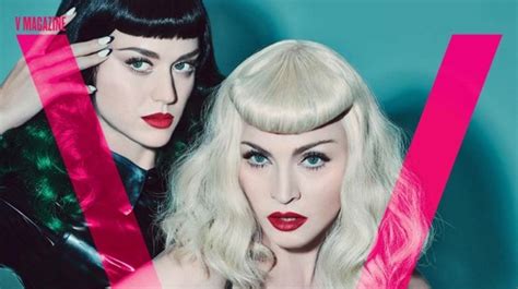 Katy Perry And Madonna Get Naughty Together On The Cover Of V Magazine