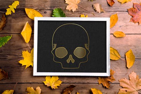 Realistic Skull Single Line Sketch For Pens Svg Png Dxf Eps By