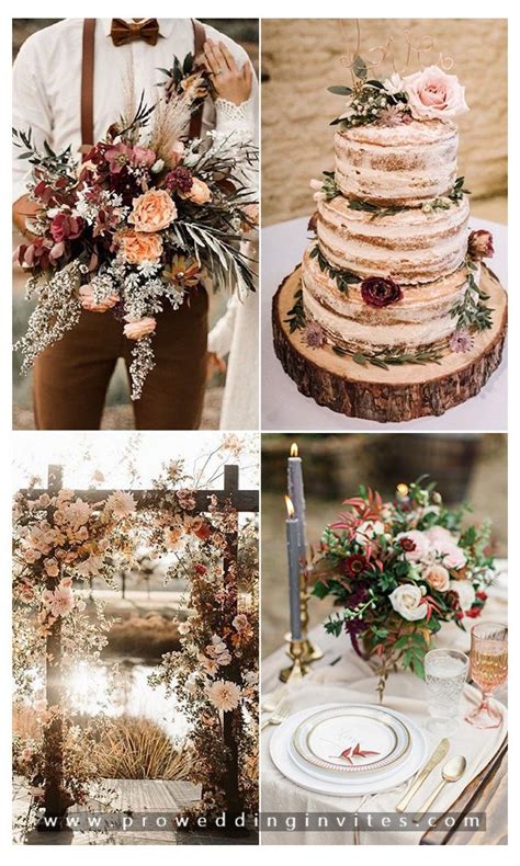 Trending Fall Wedding Color Palette Ideas For 2020