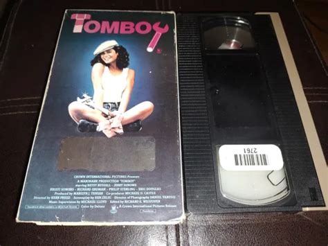 Tomboy Vhs S Comedy Romance Betsy Russell Picclick