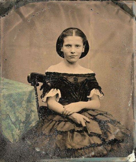 Вінтажні фотографії що показують як виглядали дівчата підлітки в 1850