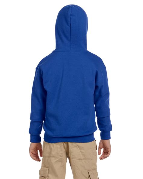 Gildan Youth Full Zip Sweatshirt Heavy Blend 8 Oz 5050 Hoodie G186b Ebay
