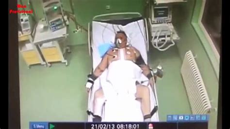 Russian Doctor Caught On Camera Brutally Beating Defenceless Heart