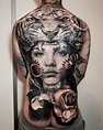 Black and gray detailed tattoo realism by Nick Imms | Tattoos, Black ...