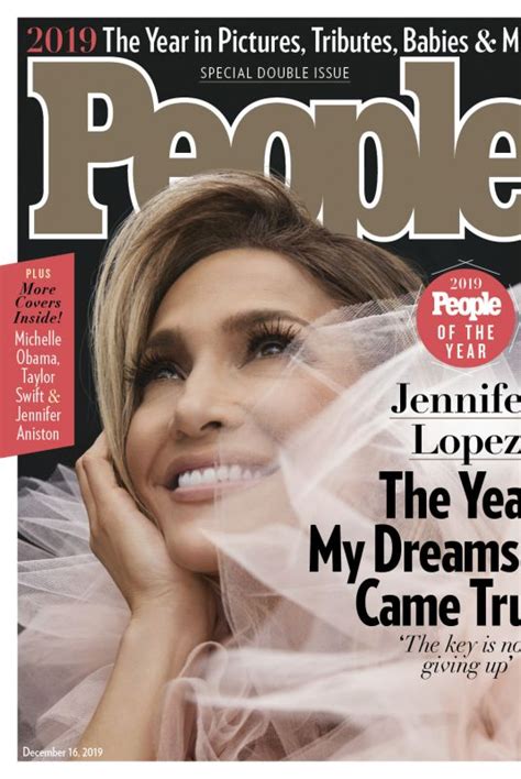 Jennifer Lopez In People Magazine People Of The Rear Issue December