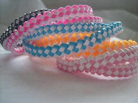 Gimp Bracelets Gimp Bracelets Lanyard Crafts Plastic Lace