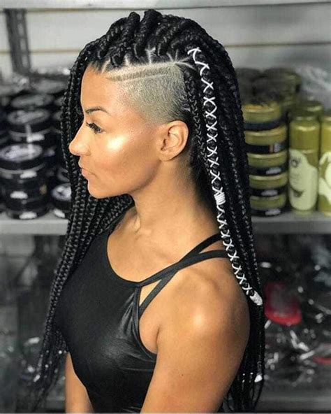 20 Best Kinky Twists With Shaved Sides Hairstyles Ke