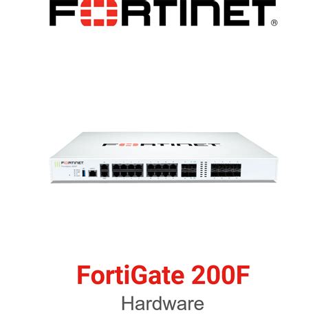 Fortinet Fortigate 200f Firewall Only Hardware No Only Hardware