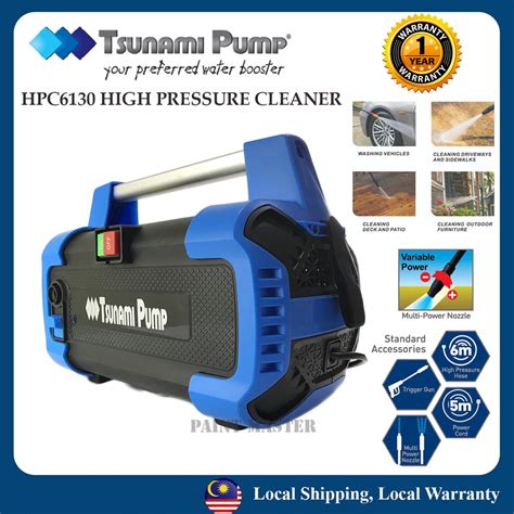 011 3459 1111 if you have any enquiry. TSUNAMI PUMP HPC6130 INDUCTION MOTOR HIGH PRESSURE CLEANER ...