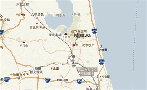 Misawa map — satellite images of misawa. Misawa Location Guide