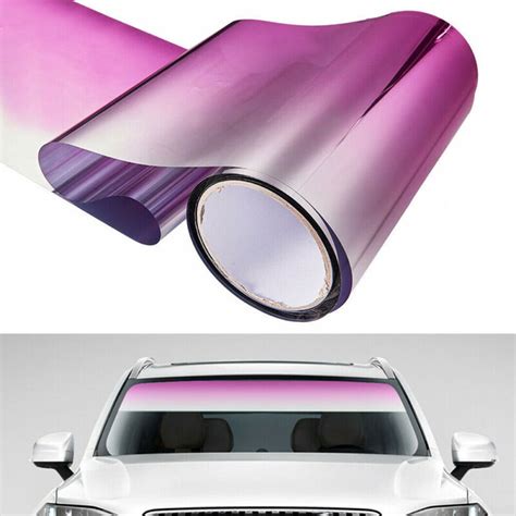 Car Window Sun Visor Strip Tint Film Front Windshield Protect Shade