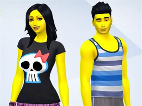 Yellow Skintone By Snaitf At Mod The Sims Sims 4 Updates
