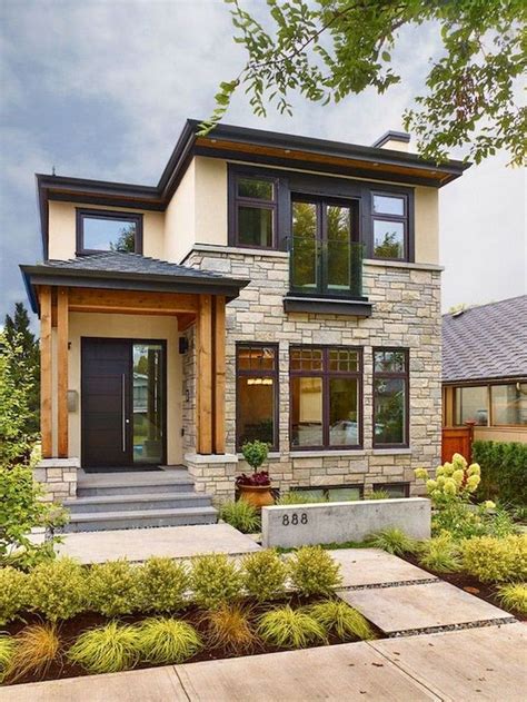📣 60 Choices Beautiful Modern Home Exterior Design Ideas 53 House