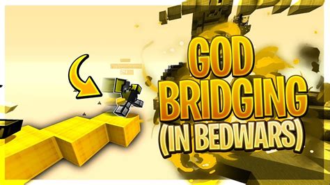 Insane God Bridging In Bedwars Youtube