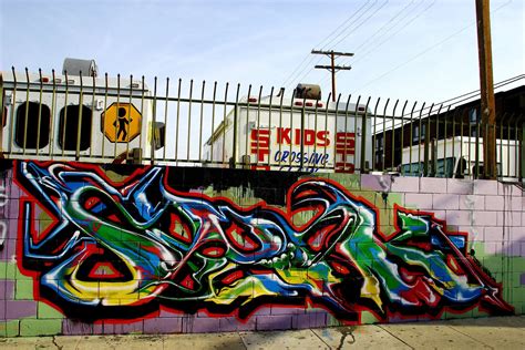 Los Angeles California Pacific Buildings Cities Graffiti Colors