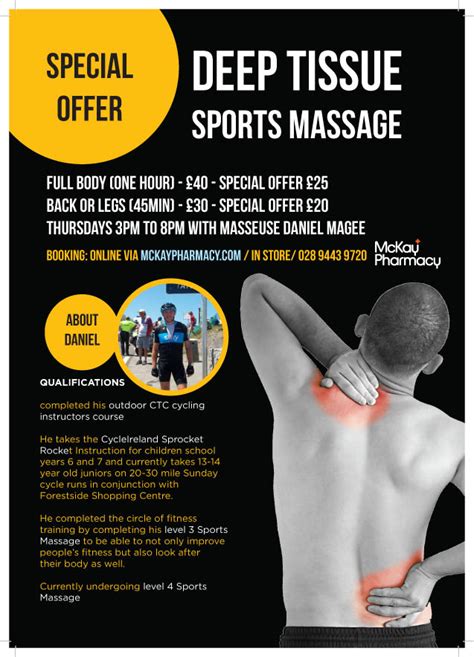 Sports Massage Available Now