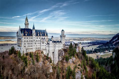 Neuschwanstein Castle From Marienbrucke Schwangau Germany Photograph