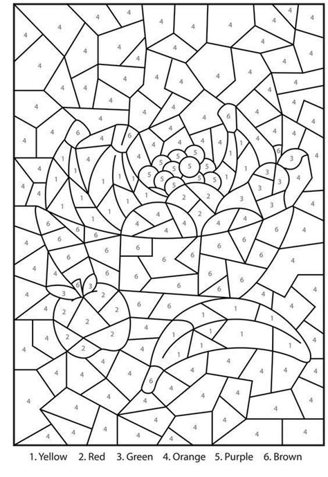 Get your free color by numbers pages at all kids network. Adult Color By Numbers - Best Coloring Pages For Kids