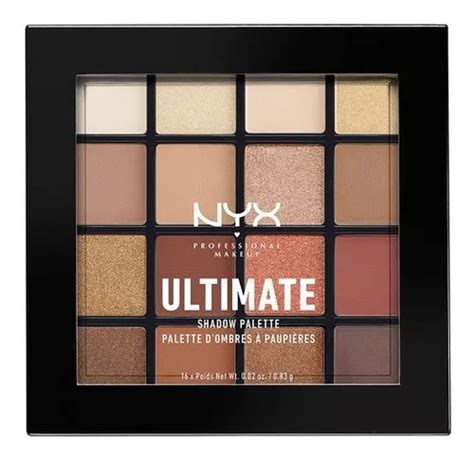 Nyx Professional Makeup Ultimate Shadow Palette Paleta De S Color De