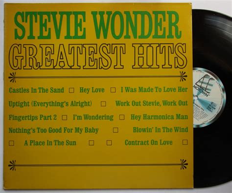 Stevie Wonder Greatest Hits Records Lps Vinyl And Cds Musicstack