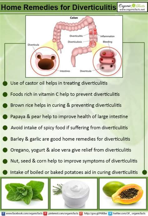 Home Remedies For Diverticulitis Organic Facts Diverticulitis Diet