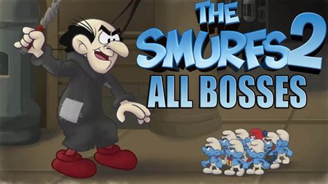 The Smurfs 2 Movie Game All Bosses Youtube