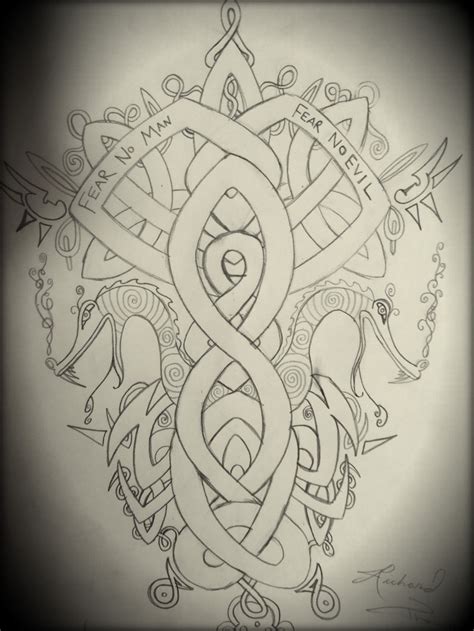 Celtic Cross With Dragons Angel Wings Tattoo Celtic Designs Wings