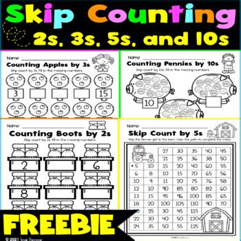 Skip Counting by 2's, 5's, and 10's by Miss Stevens | TpT