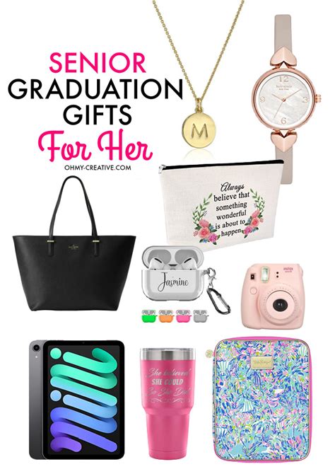 Senior Graduation Gifts For Her Oh My Creative