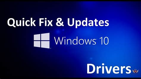 How To Install And Updates Windows 10 Drivers Easily Youtube