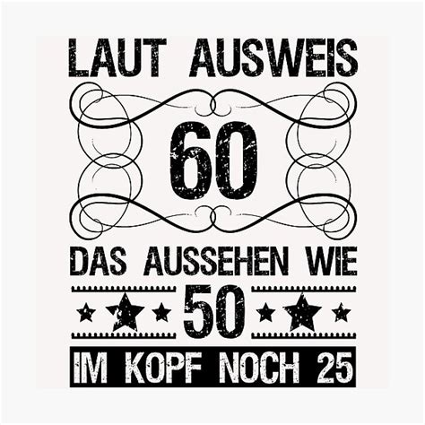 60 Jahre Geburtstag Lustig Geschenk Geburtstag