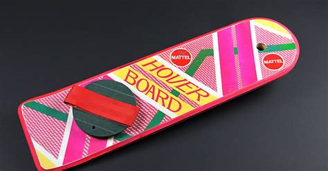 New hoverboard with 8″ half pipe. 'Back to the Future' hoverboard up for auction